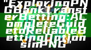 "Exploring PNG Bank Transfer Betting: A Complete Guide to Reliable Betting Options in PNG"